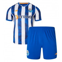 Porto Fußballbekleidung Heimtrikot Kinder 2024-25 Kurzarm (+ kurze hosen)